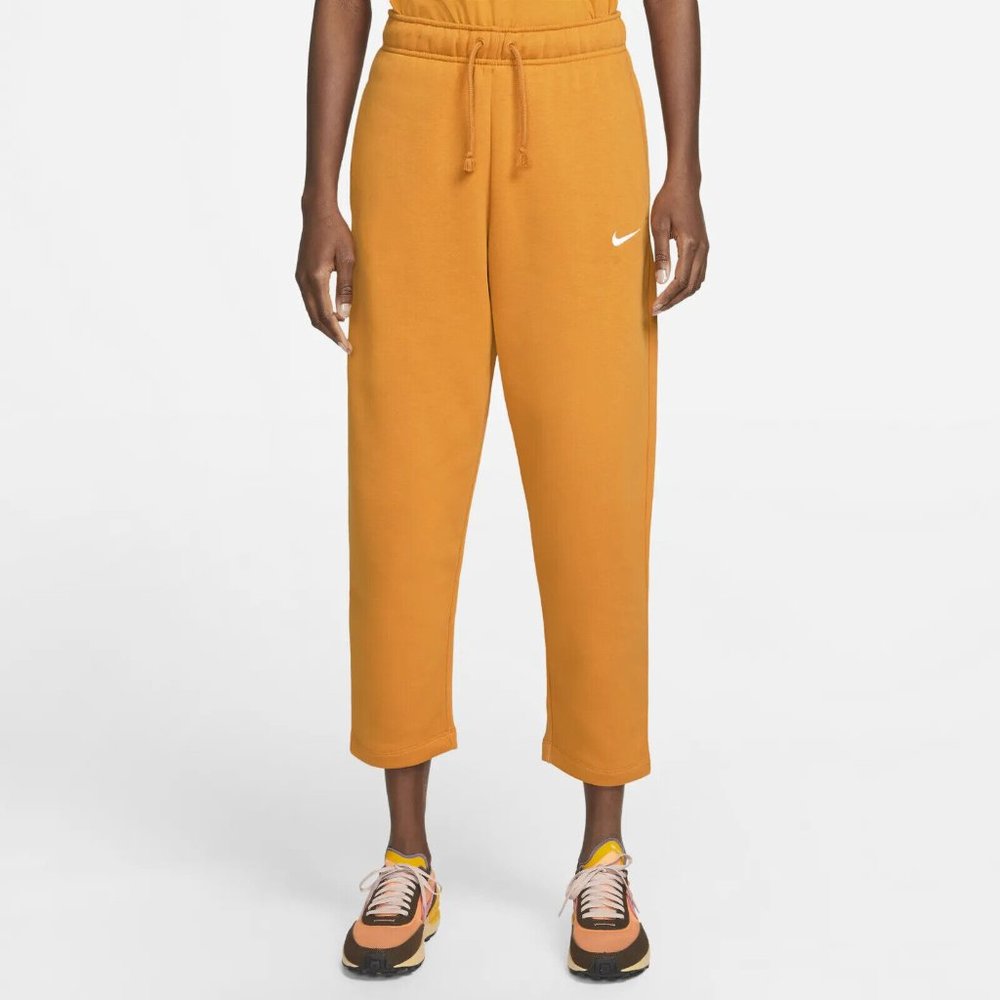 Nike Women's NSW Essential Fleece Pants Loose Fit  Mid Rise DD5636 NEW w TAGS